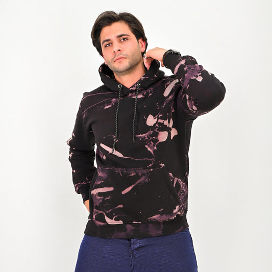 Thomas Square Tie dye Hoodie with anti-theft hidden pockets