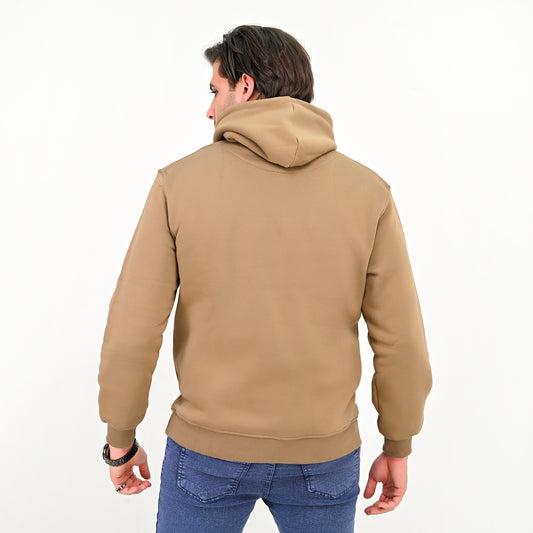 Thomas Square - 100% cotton hoodie with anti-theft hidden pockets - Elite Collection