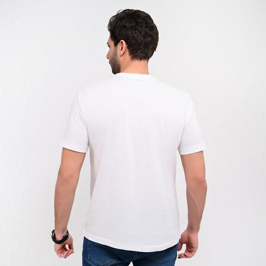100% soft cotton printed Basic t-shirt- Retro