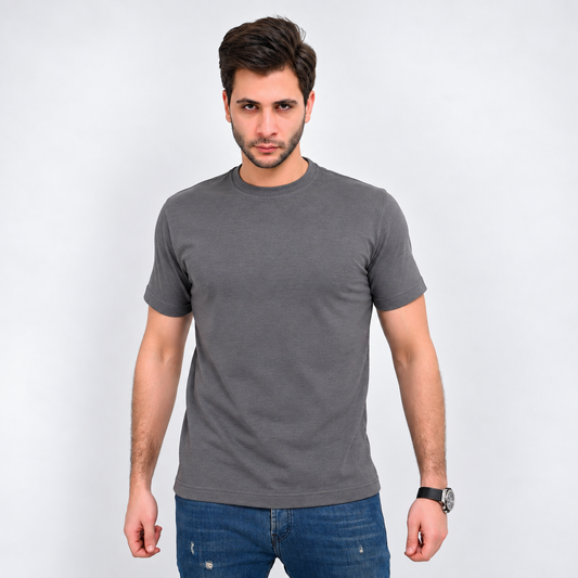 100% Soft cotton - summer Plain Basic T-shirt