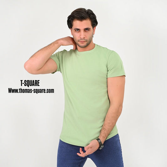 100% cotton - FIGURED CURVE T-SHIRT – Elite Collection