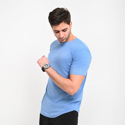 100% Soft cotton - curved T-shirt – Elite Collection