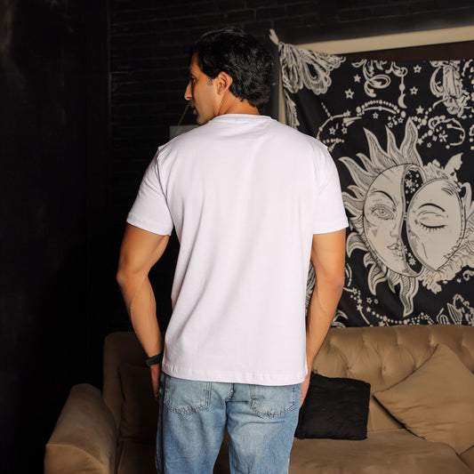 100% cotton - Figured Basic T-shirt – Elite Collection