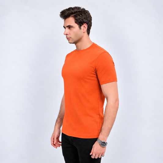100% Soft cotton - summer Plain Basic T-shirt
