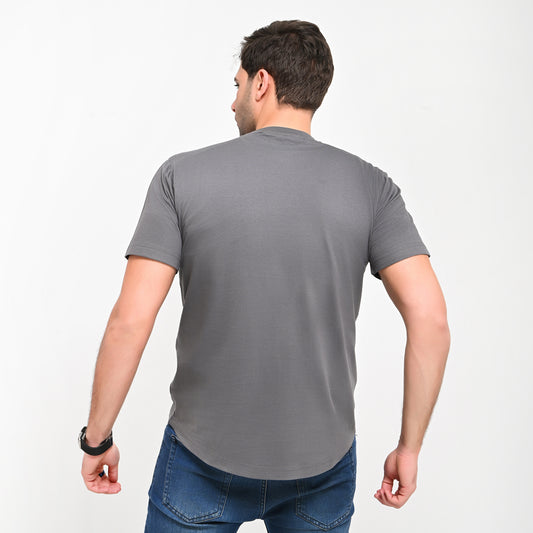 100% Soft cotton - curved T-shirt – Elite Collection
