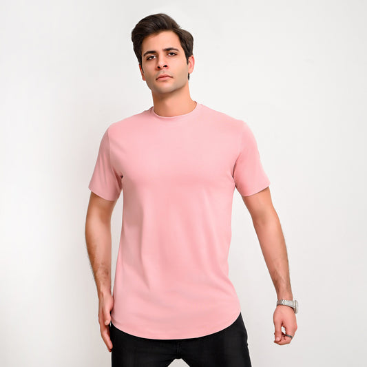 100% Soft cotton - curved T-shirt – Elite Collection