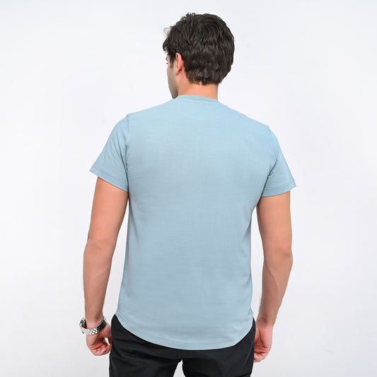 100% Cotton - Printed Curve T-shirt - Elite collection