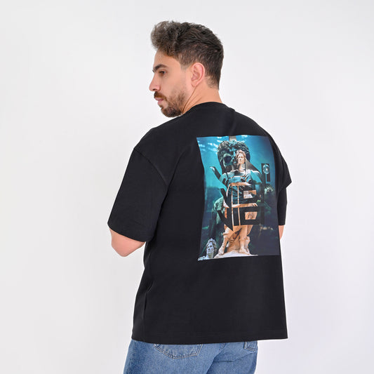 Julius Caesar: 100% Cotton summer Boxy Fit T-shirt
