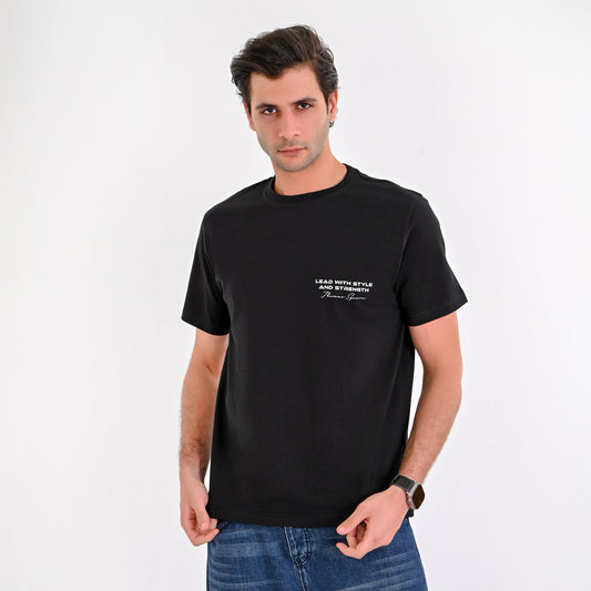 100% Soft Cotton Printed Summer Basic T-shirt - The Leader Tee