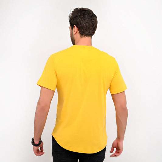 100% Soft cotton printed curved t-shirt VENI VIDI VICI