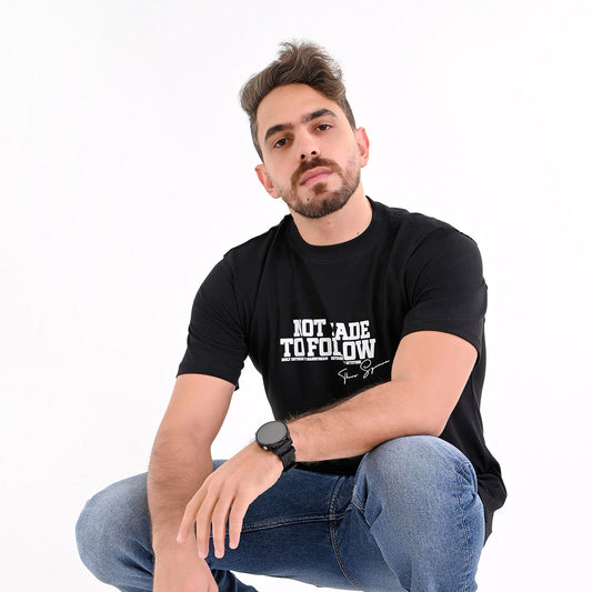 100% Soft cotton Printed summer curved t-shirt - Not made to follow